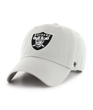 47 Brand Las Vegas Raiders Cleanup Adjustable Hat - Gray