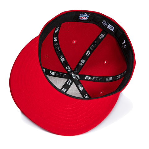 New Era 59Fifty Arizona Cardinals Fitted Hat - Red, Red New Era