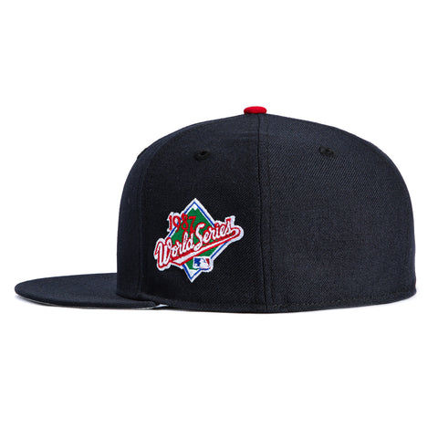 New Era 59Fifty Minnesota Twins 1987 World Series Patch Game Hat - Navy New Era