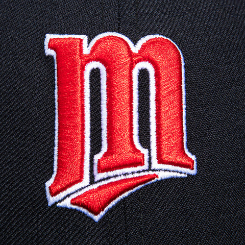 New Era 59Fifty Minnesota Twins 1987 World Series Patch Game Hat - Navy New Era