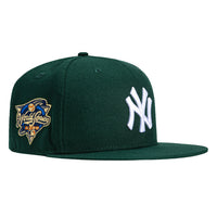 New Era 59Fifty New York Yankees 2000 World Series Patch Pink UV Hat - Green, White