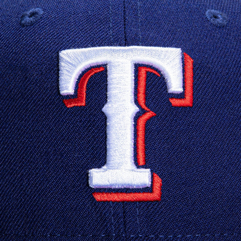 New Era 59Fifty Retro On-Field Texas Rangers Game Hat - Royal