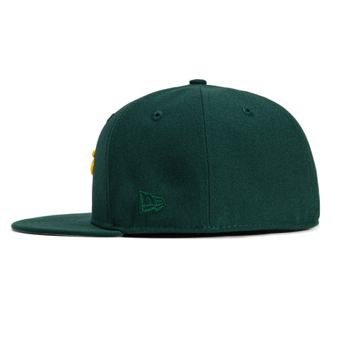New Era 59Fifty Oakland Athletics 1989 World Series Patch Hat - Green
