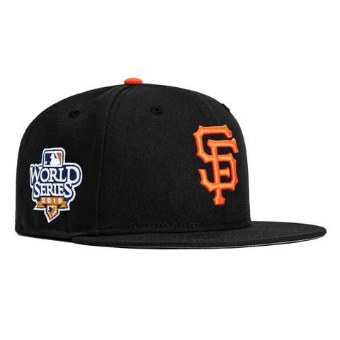 New Era 9Fifty San Francisco 2010 World Series Patch Game Snapback Hat - Game