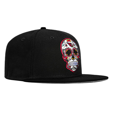 New Era 59Fifty Arizona Cardinals Sugar Skull Hat - Black