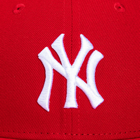 New Era 59Fifty New York Yankees 1950 World Series Patch Hat - Red, White