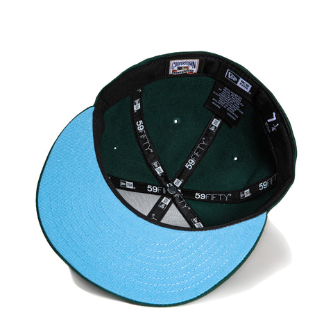 New Era 59Fifty Wintergreen Oakland Athletics Battle of the Bay World Series Patch Hat - Green, White