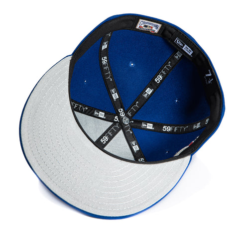 New Era 59Fifty Chicago Cubs 2016 World Series Patch Hat - Royal New Era