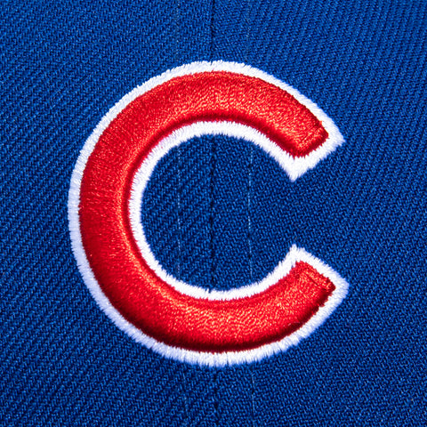 New Era 59Fifty Chicago Cubs 2016 World Series Patch Hat - Royal New Era
