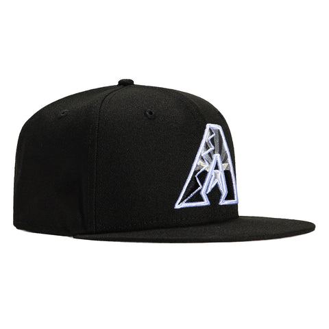 New Era 59Fifty Arizona Diamondbacks A Flag Hat - Black, Gray, White