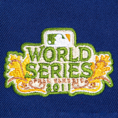 New Era 59Fifty Texas Rangers 2011 World Series Patch Hat - Royal New Era