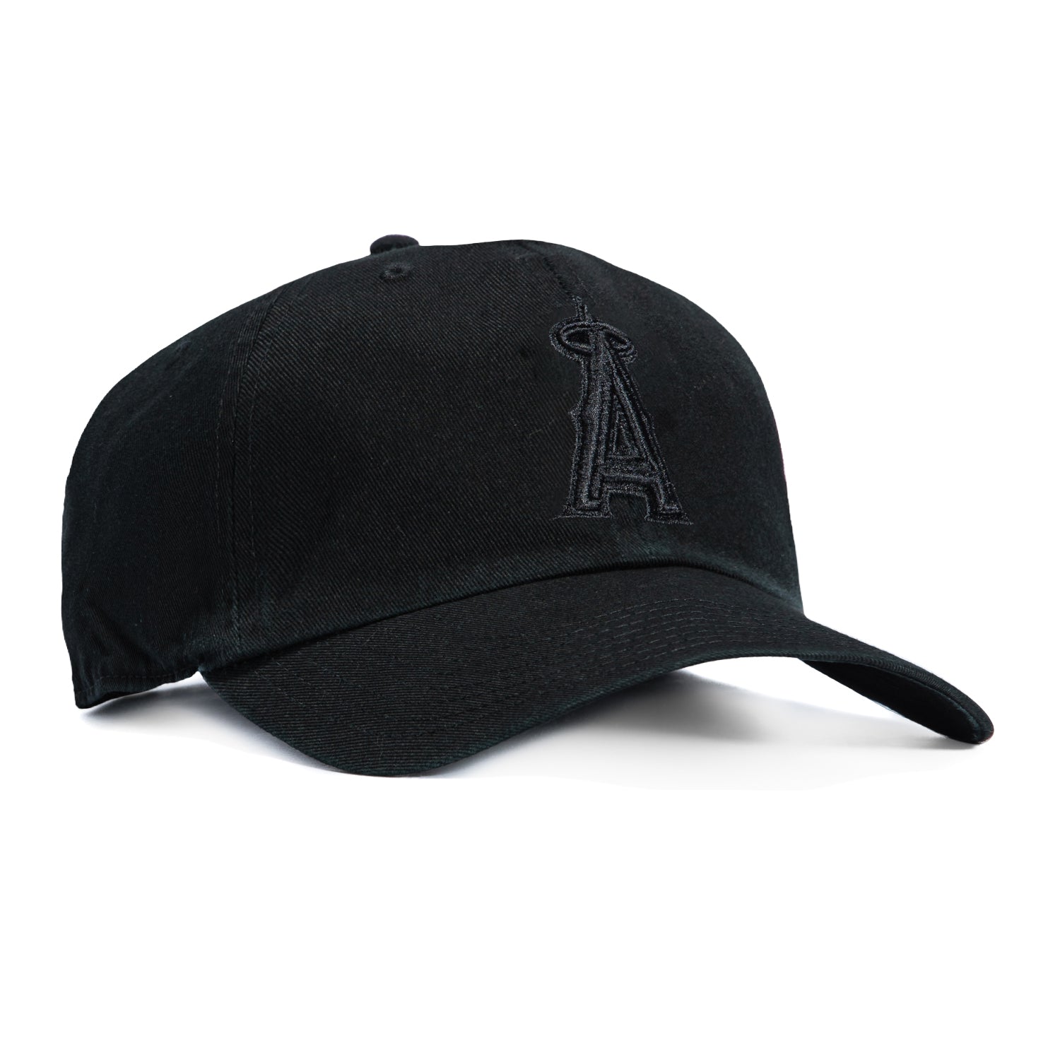 47 Brand Cleanup Los Angeles Angels Adjustable Hat - Black, Black
