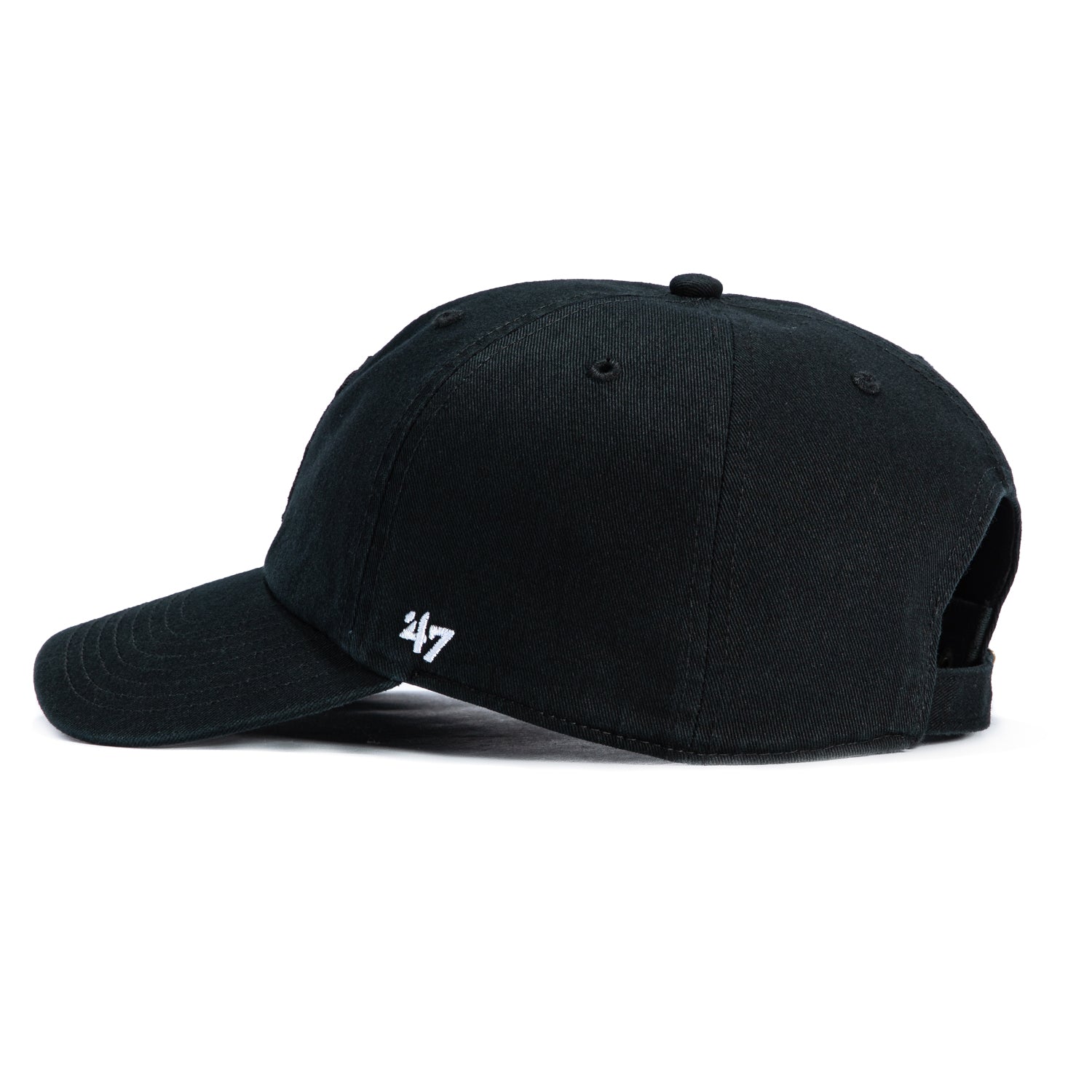 47 Brand Cleanup Los Angeles Angels Adjustable Hat - Black, Black
