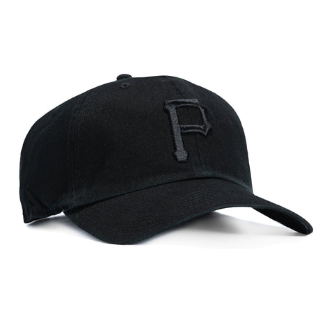 47 Brand Cleanup Pittsburgh Pirates Adjustable Hat - Black, Black 47 Brand