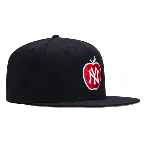 New Era 59Fifty New York Yankees Apple Hat - Navy, Red, White