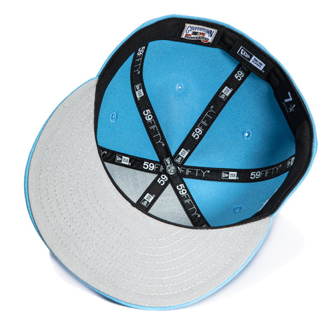 New Era 59Fifty Tampa Bay Rays 2008 World Series Patch Hat - Light Blue New Era