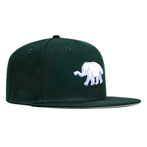 New Era 59Fifty Oakland Athletics BP Logo Hat - Green, White – Hat
