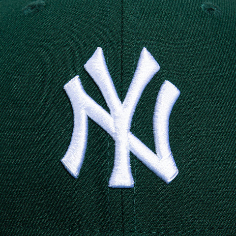 New Era 59Fifty New York Yankees 1998 World Series Patch Orange UV Hat - Green, White