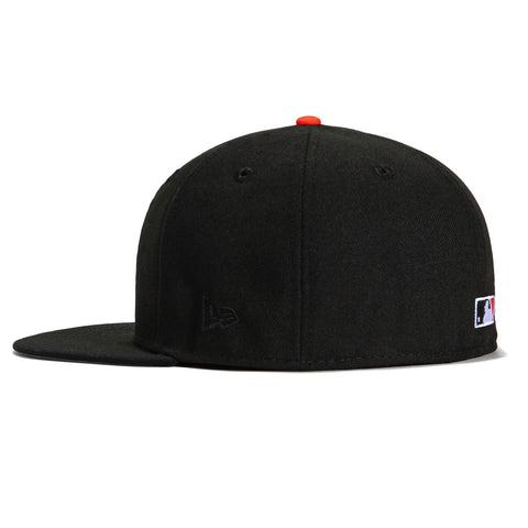 New Era 59Fifty San Francisco Giants 60th Anniversary Patch Hat - Black