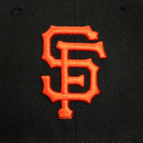 New Era 59Fifty San Francisco Giants 60th Anniversary Patch Hat - Black