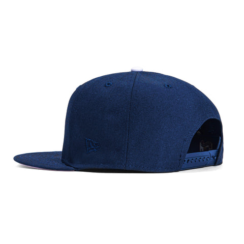 New Era 9Fifty Los Angeles Dodgers 50th Anniversary Stadium Patch Snapback Hat - Royal, Pink