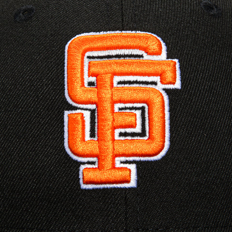 New Era 59Fifty Black Dome San Francisco Giants Tell It Goodbye Patch Hat - Black