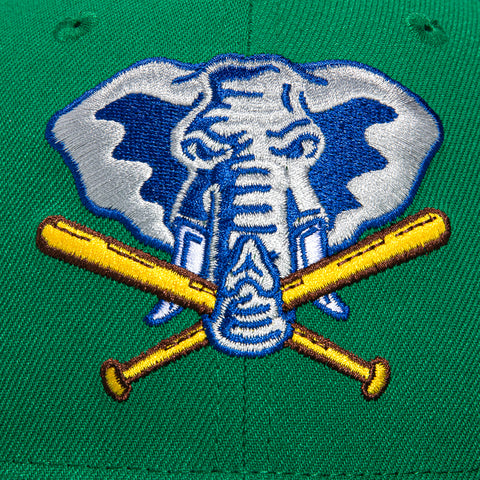 New Era 59Fifty Oakland Athletics 30th Anniversary Patch Alternate Hat - Kelly