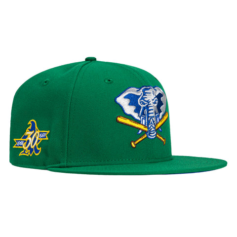 New Era 59Fifty Oakland Athletics 30th Anniversary Patch Alternate Hat - Kelly