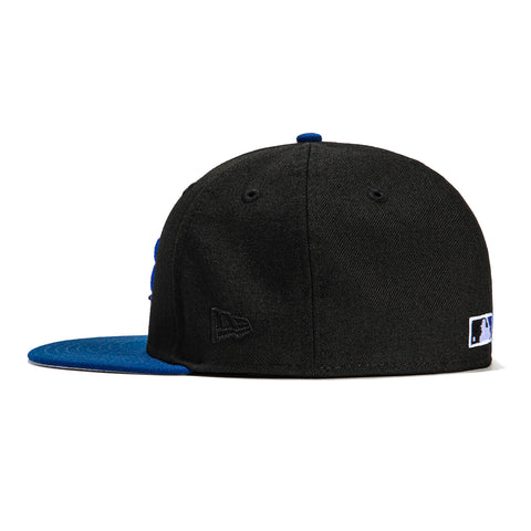 New Era 59Fifty Tampa Bay Devil Rays 10th Anniversary Patch Hat - Black, Royal