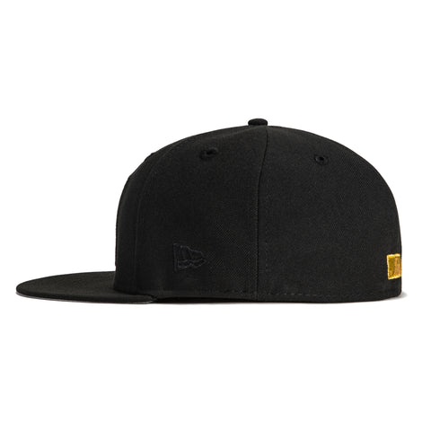 New Era 59Fifty Major League Baseball 125th Anniversary Logo Hat - Black