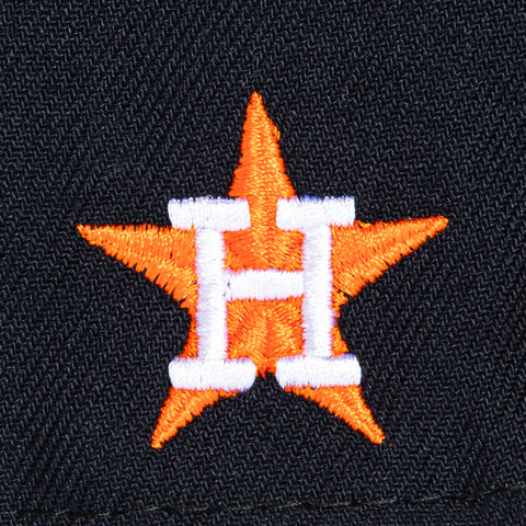 New Era 59Fifty Retro Script Houston Astros Hat - Navy, Orange