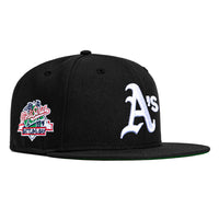 New Era 9Fifty Oakland Athletics Battle of the Bay Patch Snapback Hat - Black, White
