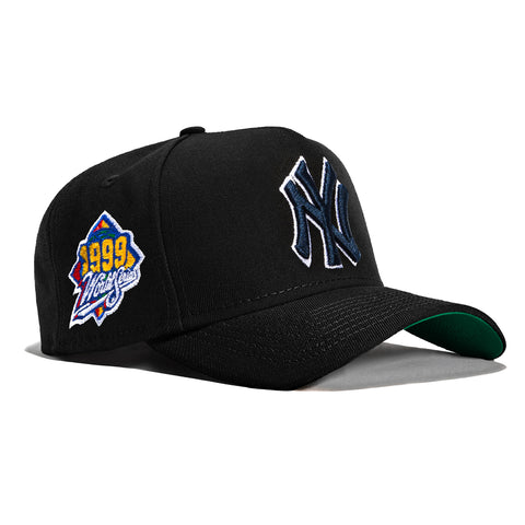 New Era 9Forty A-Frame New York Yankees 1999 World Series Patch Snapback Hat - Black