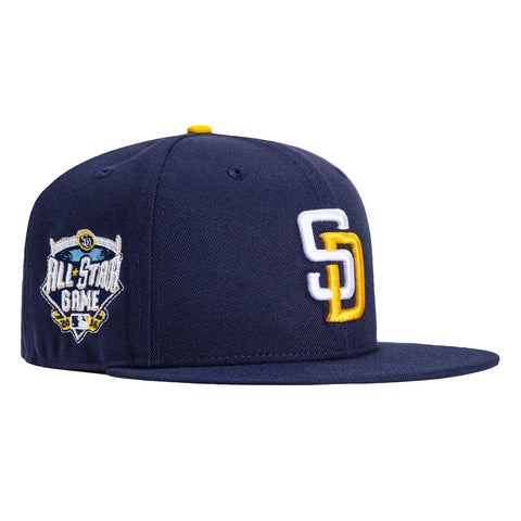 New Era 59Fifty San Diego Padres 2016 All Star Game Patch Hat - Light Navy