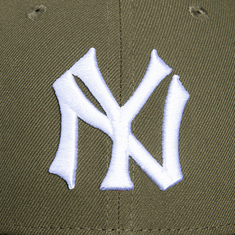 New Era 59Fifty New York Yankees 1941 World Series Patch Hat - Olive