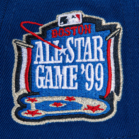 New Era 59Fifty Boston Red Sox 1999 All Star Game Patch Alternate Hat - Royal, Metallic Silver, Red