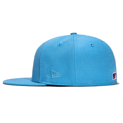 New Era 59Fifty Houston Astros Stadium Patch Hat - Light Blue, Red