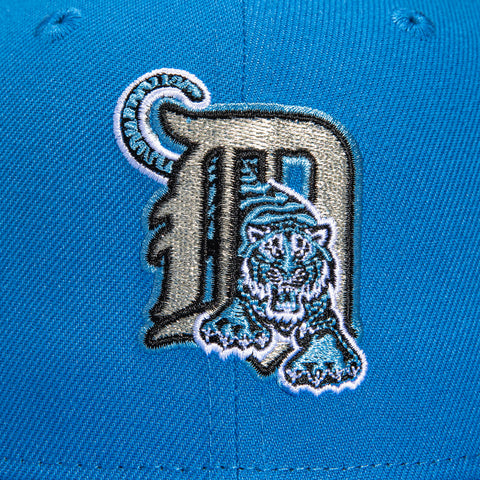 New Era 59Fifty Detroit Tigers 2000 Stadium Patch Alternate Hat - Light Blue, Metallic Silver