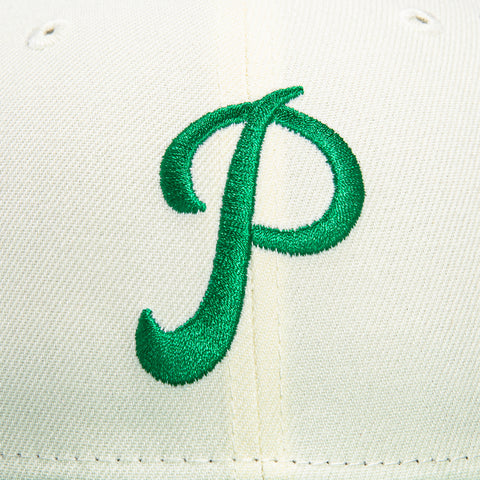 New Era 59Fifty Philadelphia Phillies 100th Anniversary Patch Hat - White, Kelly