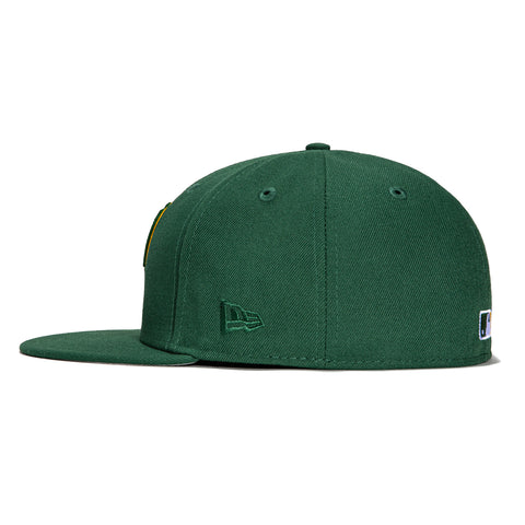 New Era 59Fifty Milwaukee Brewers 25th Anniversary Patch Hat - Green, Gold