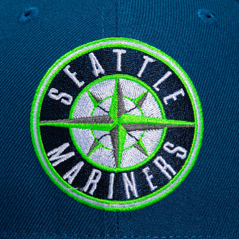 New Era 59Fifty Seattle Mariners 40th Anniversary Patch Hat - Indigo, Navy