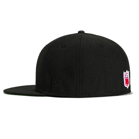 New Era 59Fifty Las Vegas Raiders 75th Anniversary Patch Hat - Black