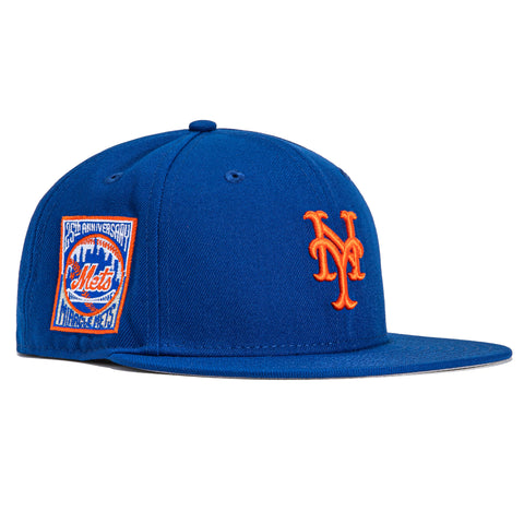 New Era 59Fifty New York Mets 25th Anniversary Miracle Mets Patch Hat - Royal
