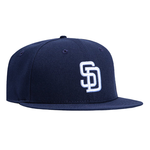 New Era 59Fifty Retro on-Field San Diego Padres Hat - Navy, White New Era