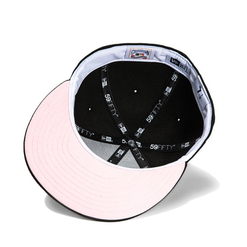 New Era 59Fifty Baltimore Orioles 1993 All Star Game Patch Pink UV Hat - Black