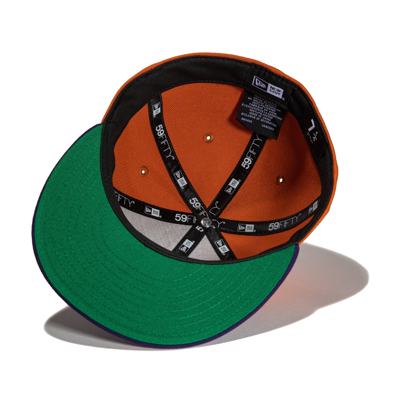 New Era 59Fifty Glendale Desert Dogs Hat Burnt Orange, Purple Hat Club