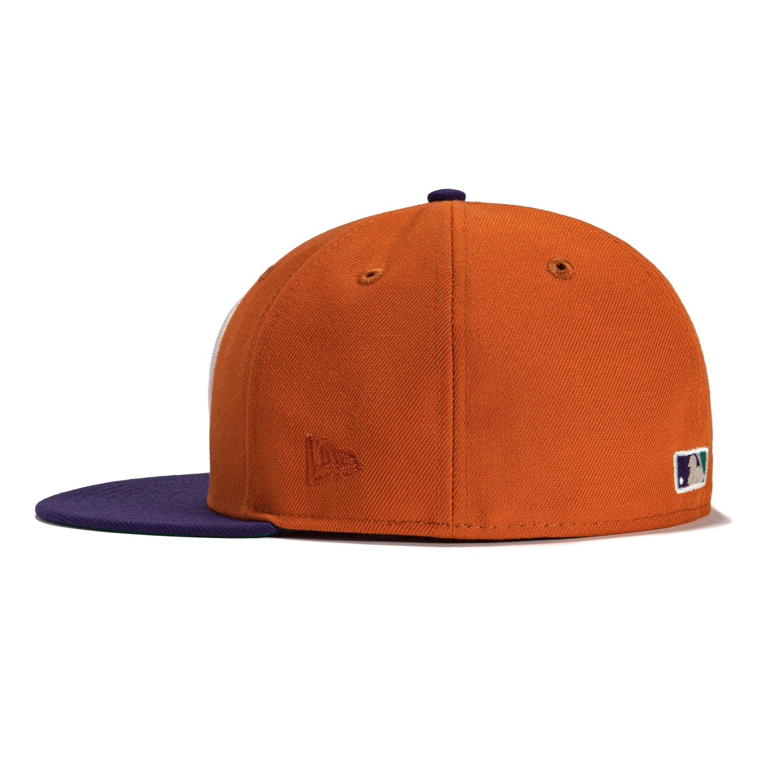 New Era 59Fifty Glendale Desert Dogs Hat Burnt Orange, Purple Hat Club