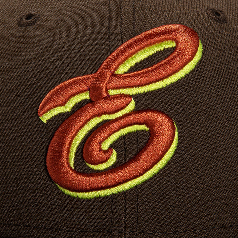 New Era 59Fifty Parks The Woods Eugene Emeralds Hat - Brown
