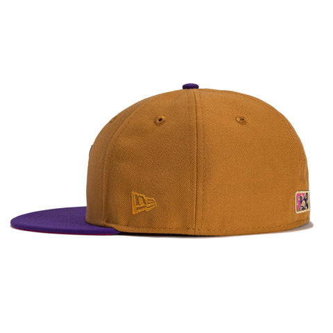 New Era 59Fifty Bakersfield Blaze Hat - Tan, Purple