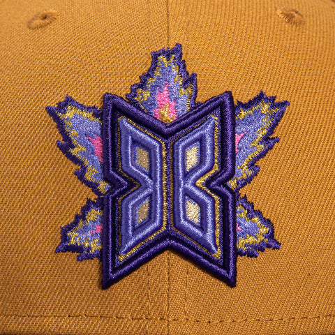 New Era 59Fifty Bakersfield Blaze Hat - Tan, Purple